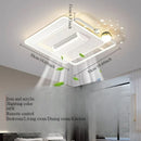 Axyaa Ultra-thin High Wind Fan Light for Living Room, Bedroom, and Dining Room