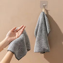 Axyaa Microfiber Face Towel Bathroom Washing Towel Kitchen Cleaning Cloth