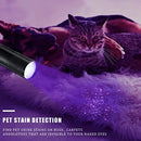 Axya UV Blacklight Flashlight: Professional 9 LED Ultraviolet Light for Pets, Scorpions