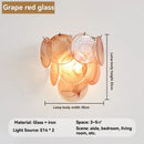 Modern Axyaa Murano Glass Dopamine Wall Light for Colorful Living Spaces