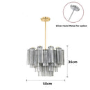 Axyaa Medieval Glass Chandelier for Stylish Home Lighting
