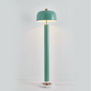 Axyaa Minimalist Mushroom Floor Lamp, Green/Pink, Decorative Lighting for Living Room