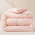 Axyaa Soft Fluffy Queen Size Comforter Duvet Insert, Thickened Warm Quilt for Autumn/Winter
