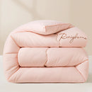 Axyaa Soft Fluffy Queen Size Comforter Duvet Insert, Thickened Warm Quilt for Autumn/Winter