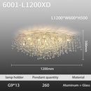 Axyaa Silver Crystal Chandelier: Elegant Rectangular Ceiling Fixture for Living Room & Restaurant.