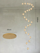 Axyaa LED Chandeliers Pendant Lights Modern Hanging Lamps Indoor Dining Room Lighting