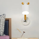 Axyaa Macaron LED Wall Lamp: Modern Nordic Colors for Bedroom, Living Room, Kitchen