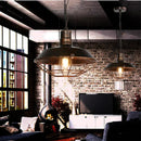 Axya Vintage Loft Pendant Lights: Nordic Retro Industrial Hanging Lamp for Home Living Room Kitchen.