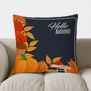 Autumn Leaves Pattern Throw Pillow Cover for Sofa, Bedroom, Car - Axyaa