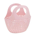 Axyaa Mesh Handheld Bath Storage Basket for Laundry and Bathroom