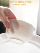 Axyaa Ceramic Rice Soup Dessert Bowl Set - Household Tableware Mini Bowl
