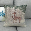 Easter Bunny Eggs Printed Pillow Covers 45x45cm - Axyaa Easter Decorations