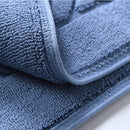 Axyaa Hotel Cotton Bath Mats in White, Red, Blue - High Quality, Thicken Design