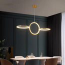 Axyaa Modern LED Chandelier Pendant Light for Dining Room Ceiling Lamp