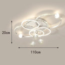 Axyaa Nordic Pendant Chandelier for Dining Room and Living Room Lighting