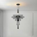 Axya Iron Art Design LED Pendant Light - Black/Gold Nordic Spot Fixture