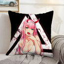 Axyaa Darling in the FranXX Sofa Pillow Covers 45*45 Living Room Decor