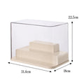 Axyaa Acrylic Display Rack for Action Figures & Dolls - Transparent & Dustproof