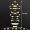 Axyaa Luxury Crystal Chandelier Pendant Light for Living Room and Bedroom