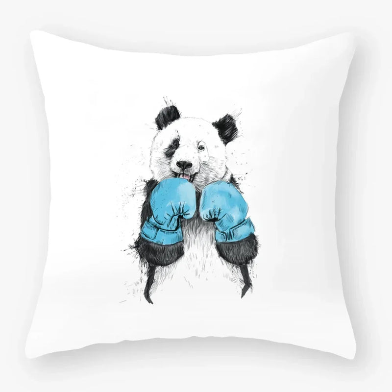 Axyaa Cartoon Animal Cushion Cover 45*45cm