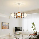 Axyaa Medieval Glass Chandelier - Suspension Pendant Lamp for Dining Table