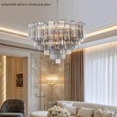 Luxury Murano Glass Chandelier by Axyaa: Elegant French Glass Tube Hanging Pendant Lighting