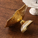 Axyaa High-end Zinc Alloy Fruit Plate - European Style Home Decor Craftsmanship