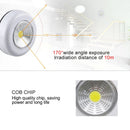 Axyaa Round COB LED Under Cabinet Light with Adhesive Sticker