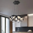 Axyaa Modern LED Pendant Light Chandeliers for Living Room and Dining Room