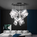 Axyaa Modern Dining Room Pendant Lights Chandeliers with LED Ceiling Lamp