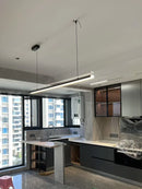 Axyaa LED Chandelier for Dining Room and Office - Nordic Minimalist Design