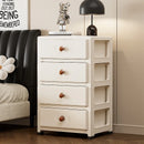 Axyaa 13.8 Inch Drawer Storage Cabinet, 3-6 Tier, Large Capacity, Multi-Color Options