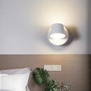 Axyaa LED Swivel Wall Sconces, Aluminum Up Down Light, 3000K Warm White, 6500K White