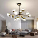 Axyaa Nordic LED Chandelier Pendant Light Fixture for Dining Room and Salon