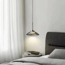Axyaa Gray Glass Pendant Light, Dimmable, Ideal for Restaurant, Bar, Bedroom, Dining Room