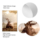 Nordic Forest Wildlife Wall Art Print by Axyaa