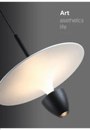 Axyaa Nordic LED Chandelier: Minimalist Bedroom Lighting Fixture