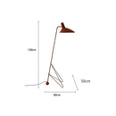 Axyaa Nordic LED Floor Lamps - Decorative Metal Table Lights for Living Room