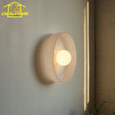 Axyaa Wabi-Sabi LED Stained Glass Wall Lamp Medieval Vintage for Bedroom Living Room