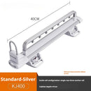 Axyaa Telescopic Wardrobe Hanger Rack - Adjustable Clothes & Trouser Organiser