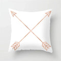 Axyaa Glitter Geometric Pineapple Pillow Covers - 45X45cm