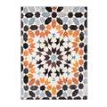 Axyaa Moroccan Arabesque Canvas Poster - Islamic Wall Art Decor for Living Room