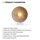 Axyaa Retro Wood Grain Wall Sconce Light Fixtures for Home Decor
