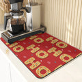 Axyaa Snowman Silicone Placemats for Festive Dining