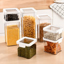 Axyaa Kitchen Grain Can: Transparent Snack Storage for Fresh Dry Fruits