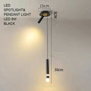 Axyaa Modern Acrylic LED Pendant Lights - Double Head Adjustable Nordic Style