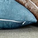 Axyaa Crushed Velvet Cushion Cover 45x45cm for Living Room Sofa Decor