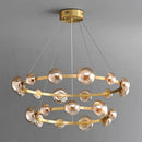 Axyaa LED Ceiling Chandelier for Modern Interior Lighting