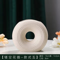 Axyaa Nordic Art Ceramic Vase Creative Hydroponic Dried Flower Plug White Ornament