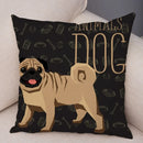 Axyaa Cartoon Dog Pet Animal Pillowcase